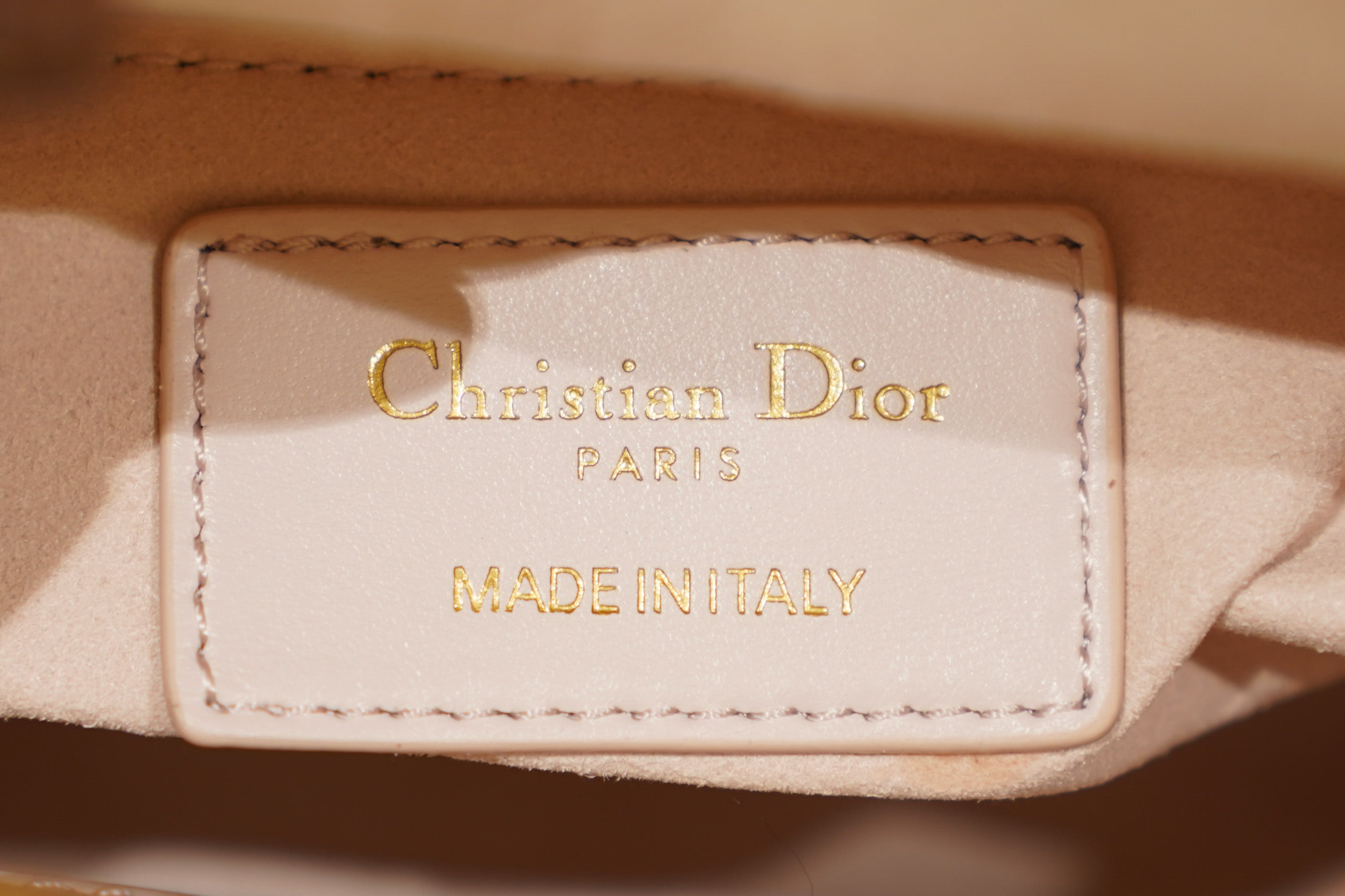 Dior | Lady Dior (Small) – Lambskin – Rose Poudre – Gold Hardware