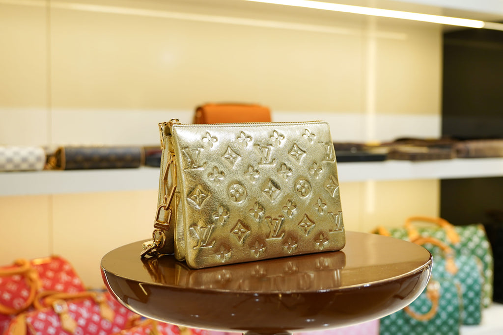 Louis Vuitton | Coussin-Small – Leather – Gold – Gold Hardware