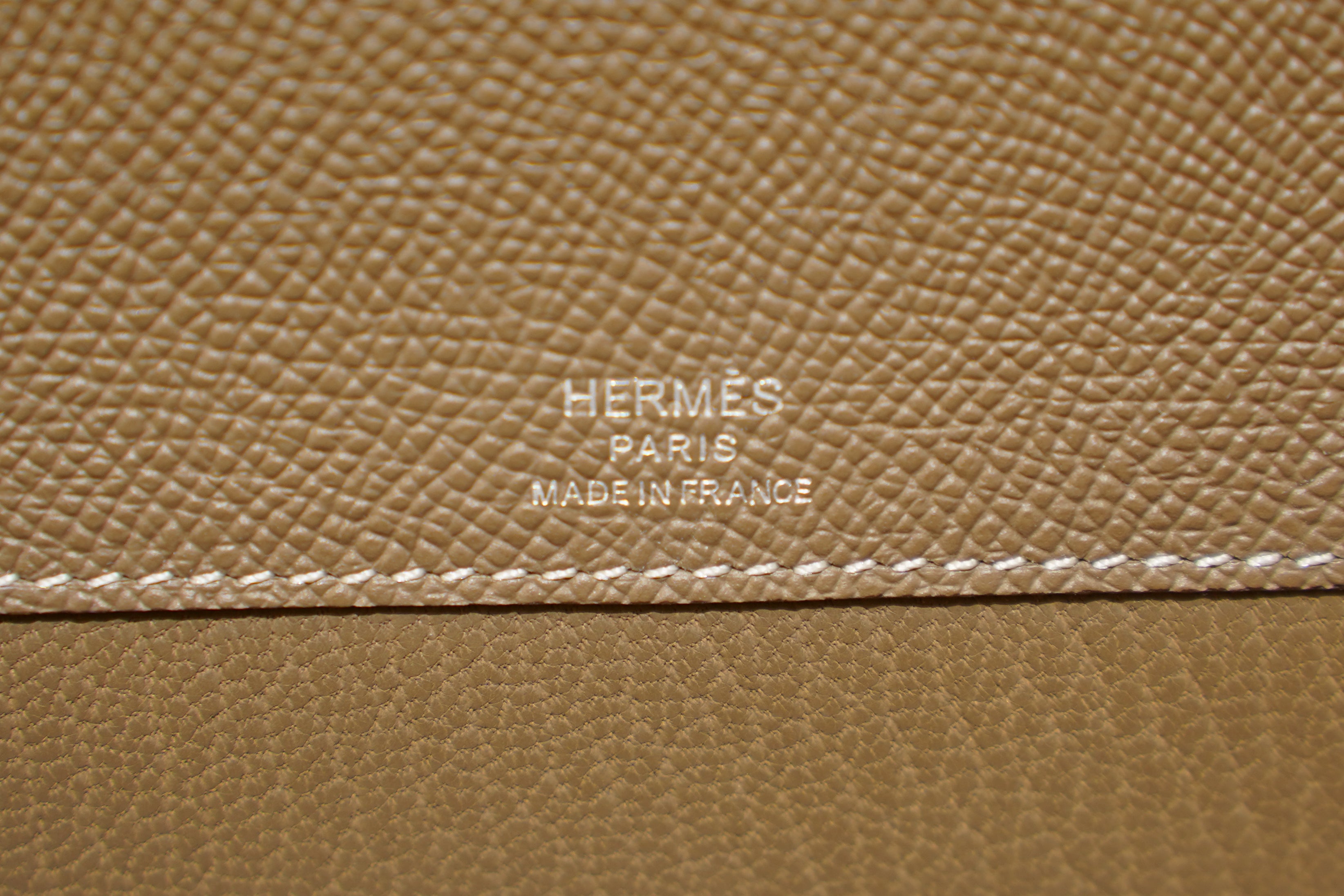 Hermes | Kelly Depeches 25 – Epsom – Beige – Silver Hardware