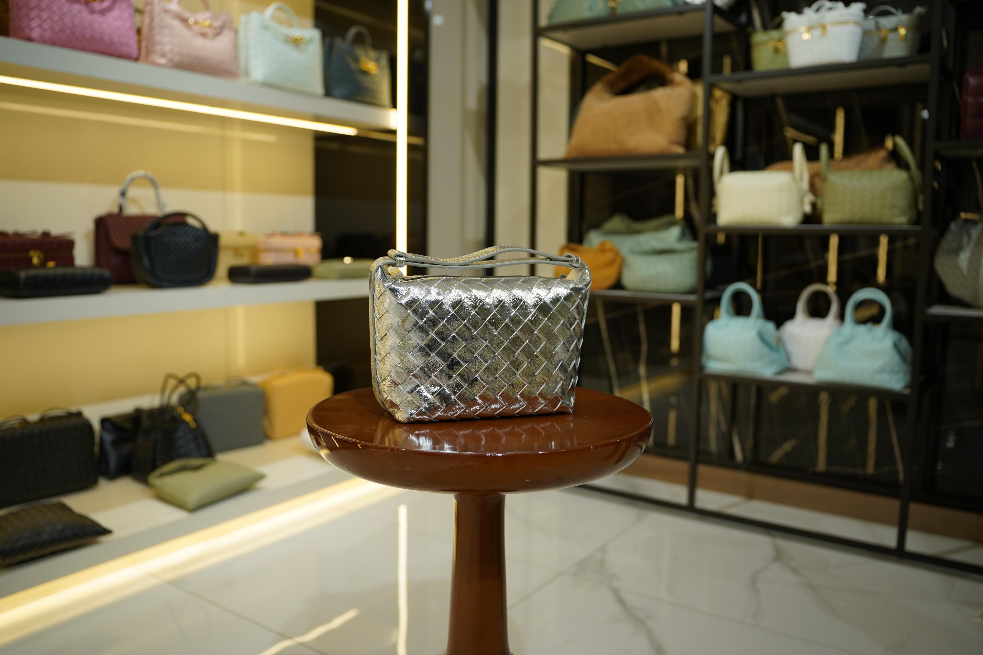 Bottega Veneta | Cassette – Nappa – Silver – Silver Hardware