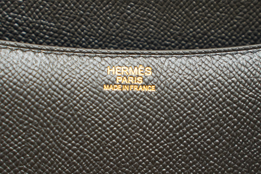 Hermes | Constance – Epsom – Black – Gold Hardware