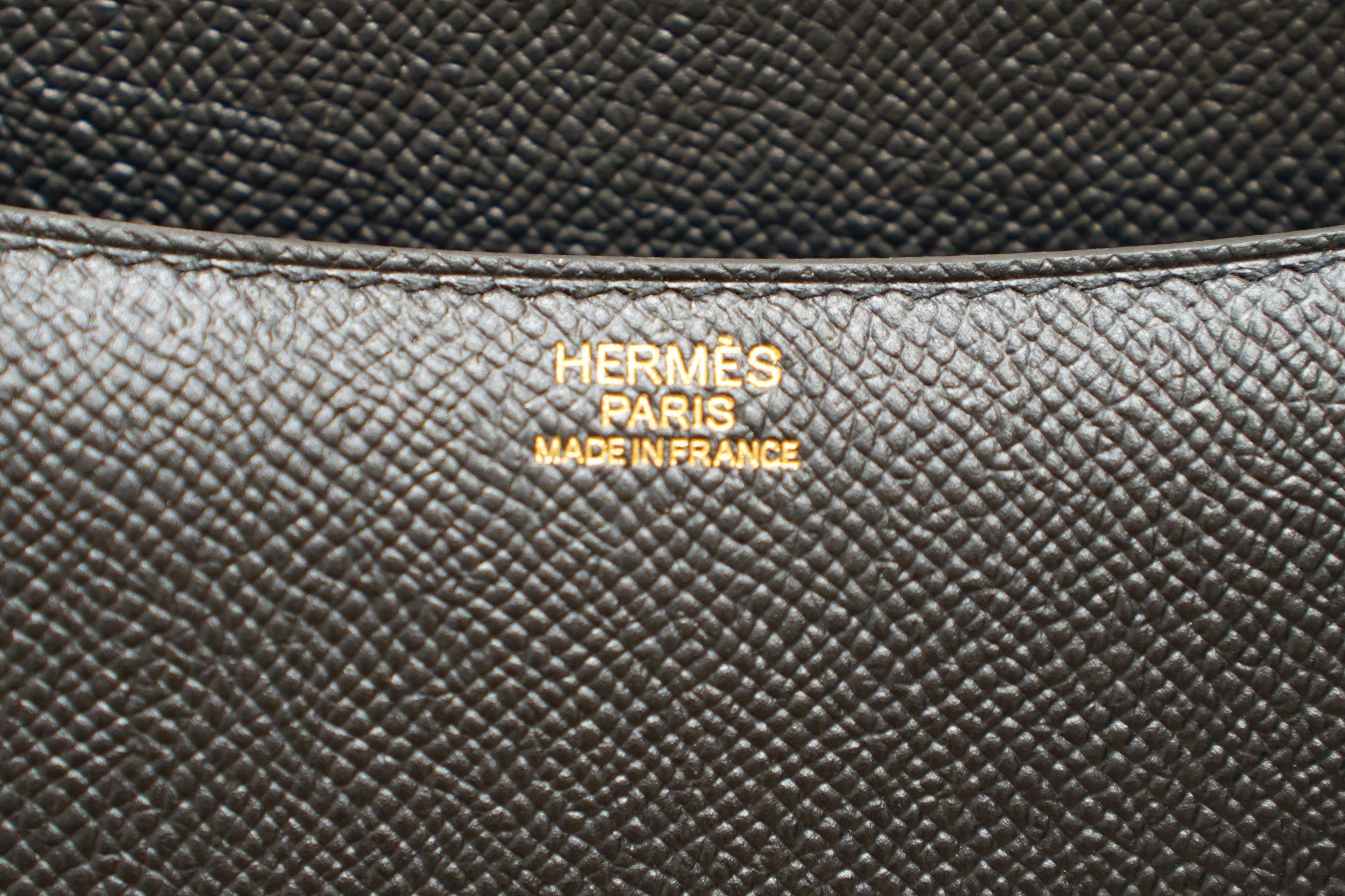 Hermes | Constance – Epsom – Black – Gold Hardware