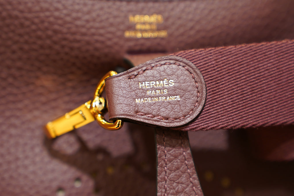 Hermes | Evelyne Small – Togo – Brown – Gold Hardware