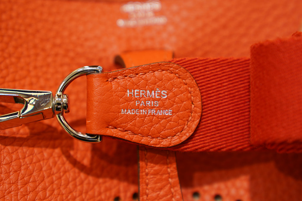 Hermes | Evelyne Small – Epsom – Orange – Gold Hardware