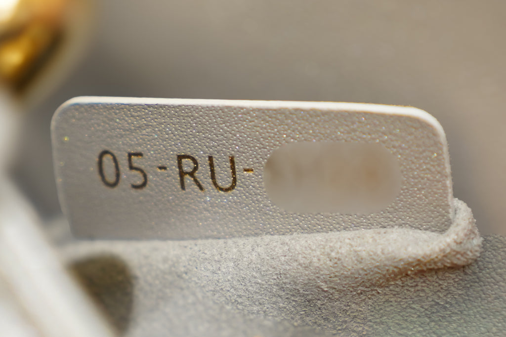 Dior | Lady Dior (Small) – Lambskin – Gray – Gold Hardware