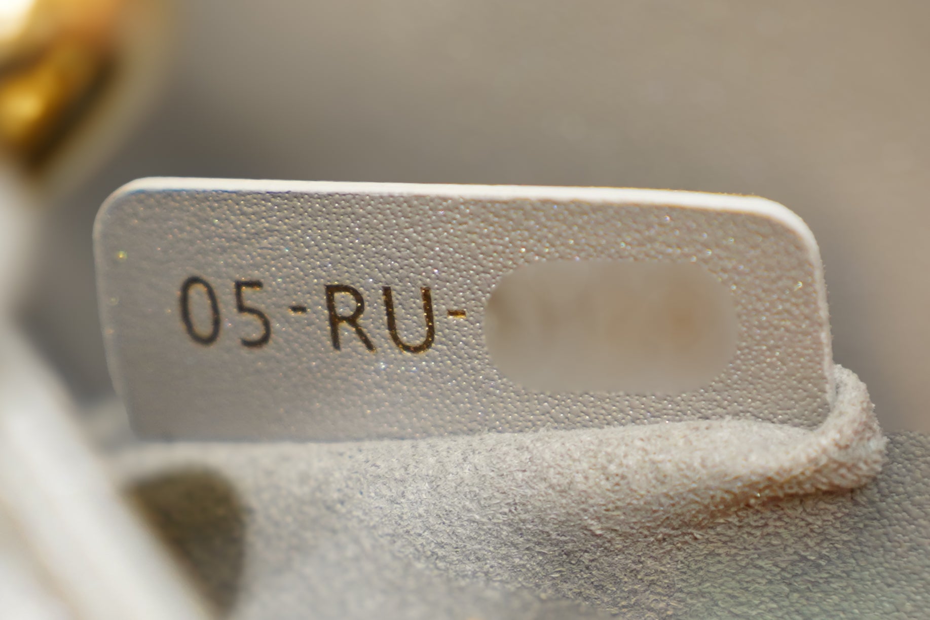 Dior | Lady Dior (Small) – Lambskin – Gray – Gold Hardware