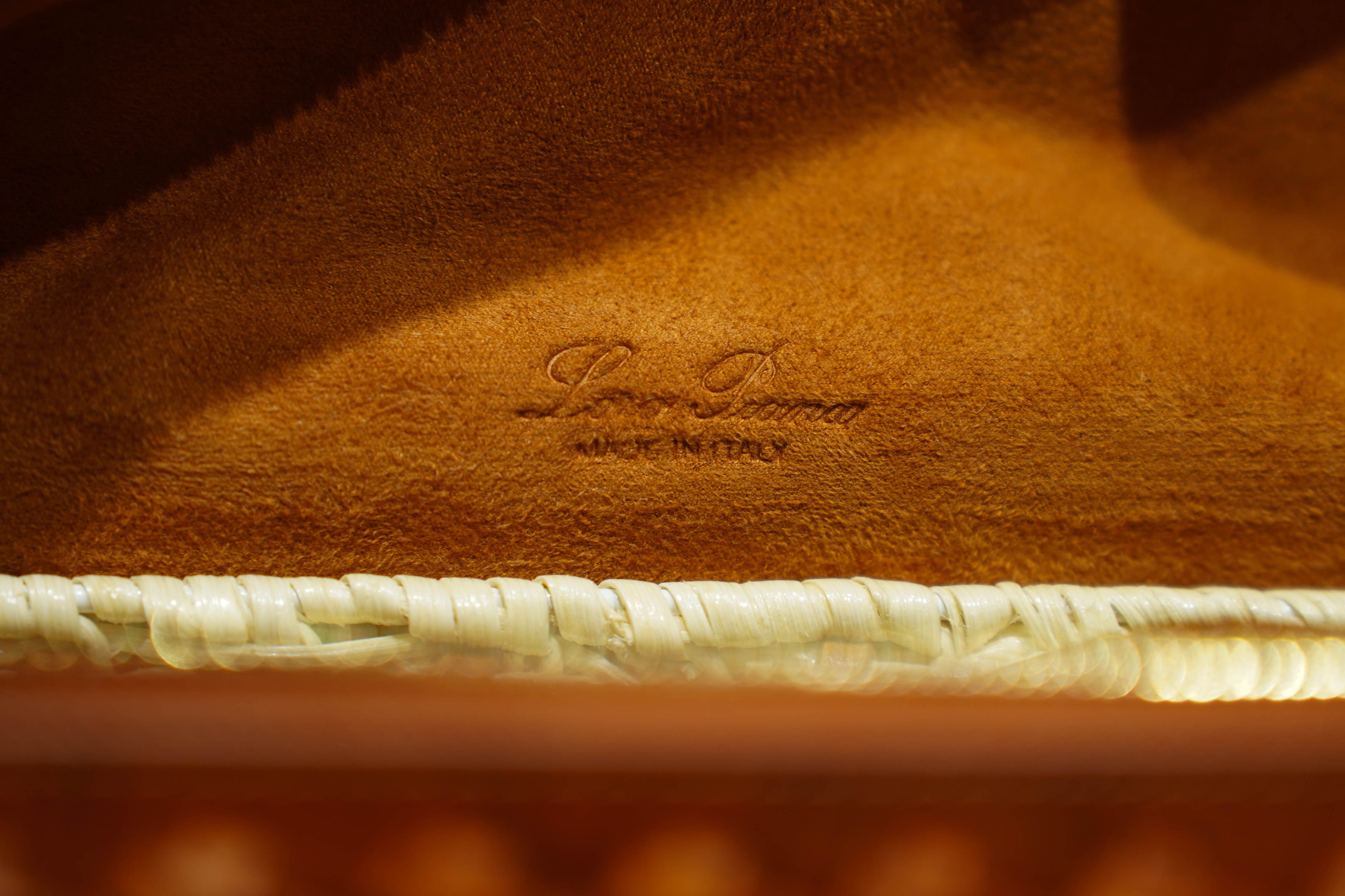 Loro Piana | Extra-Pocket-L19 – Wicker – Natural – Gold Hardware