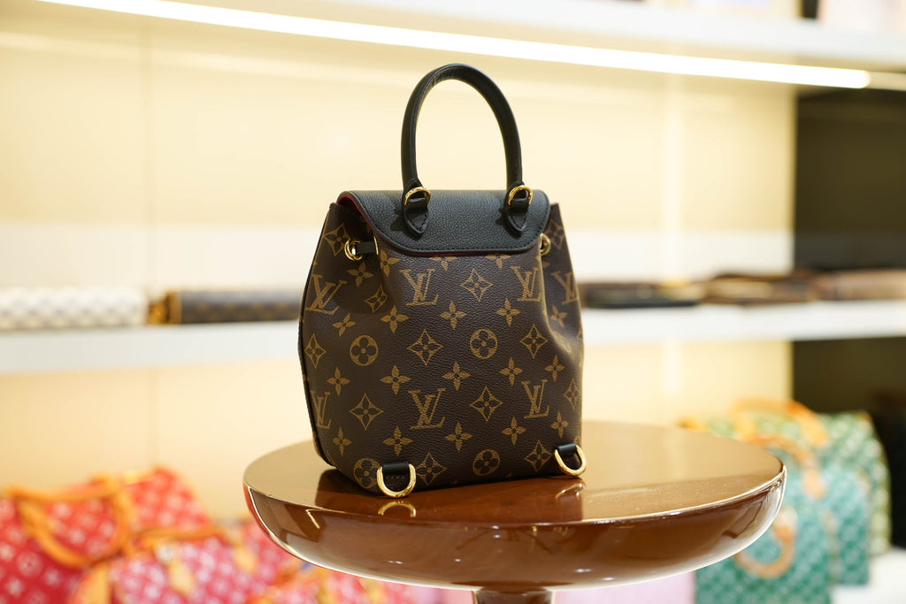 Louis Vuitton | Montsouris – Canvas – Brown – Gold Hardware