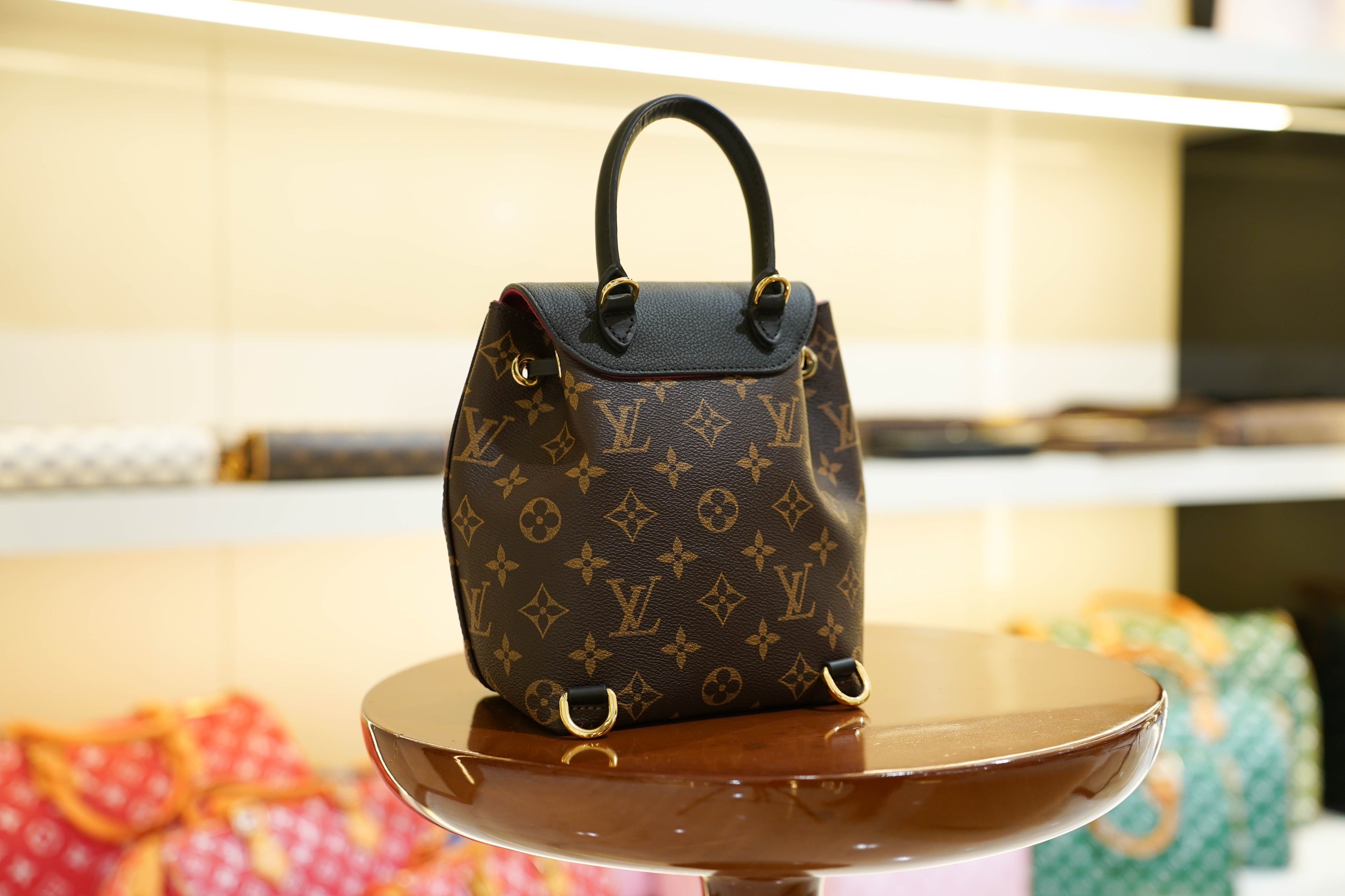 Louis Vuitton | Montsouris – Canvas – Brown – Gold Hardware