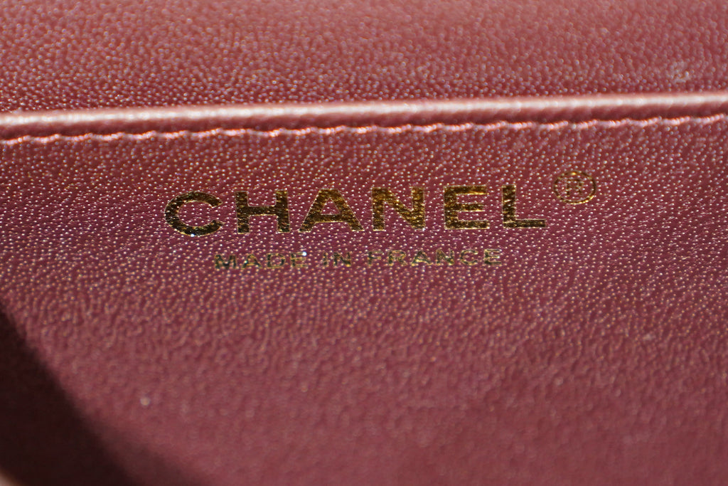 Chanel | Square Mini Flap Bag – Lambskin – Black – Gold Hardware