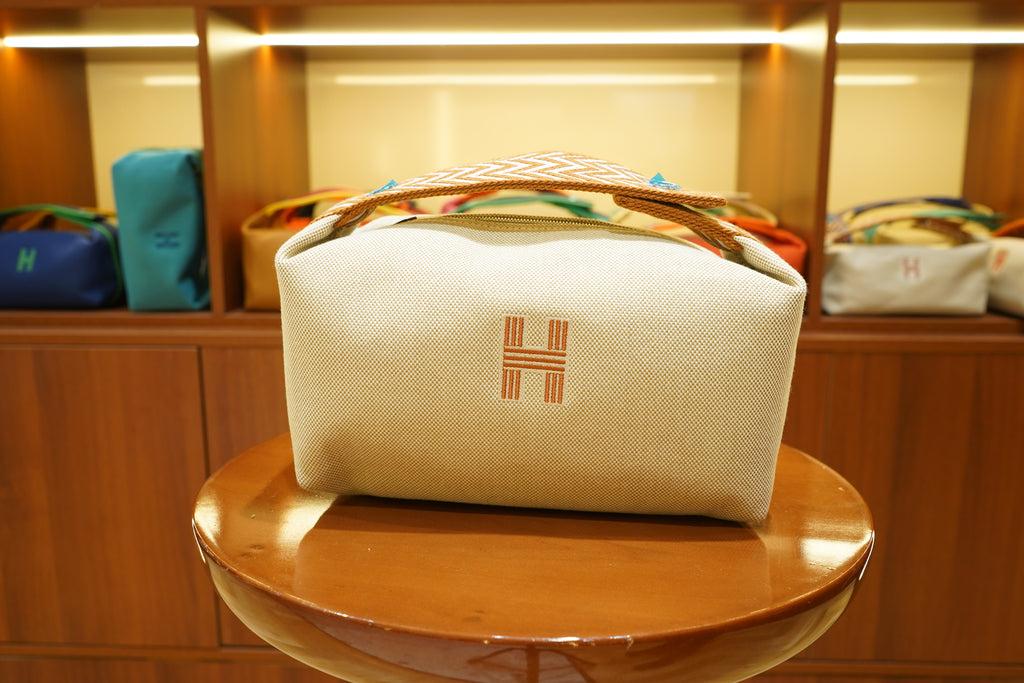 Hermes | Bride a Brac Large – Canvas – Beige – Gold Hardware