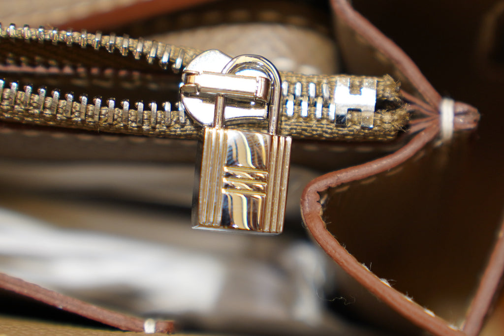 Hermes | Kelly To Go Wallet – Epsom – Beige – Silver Hardware