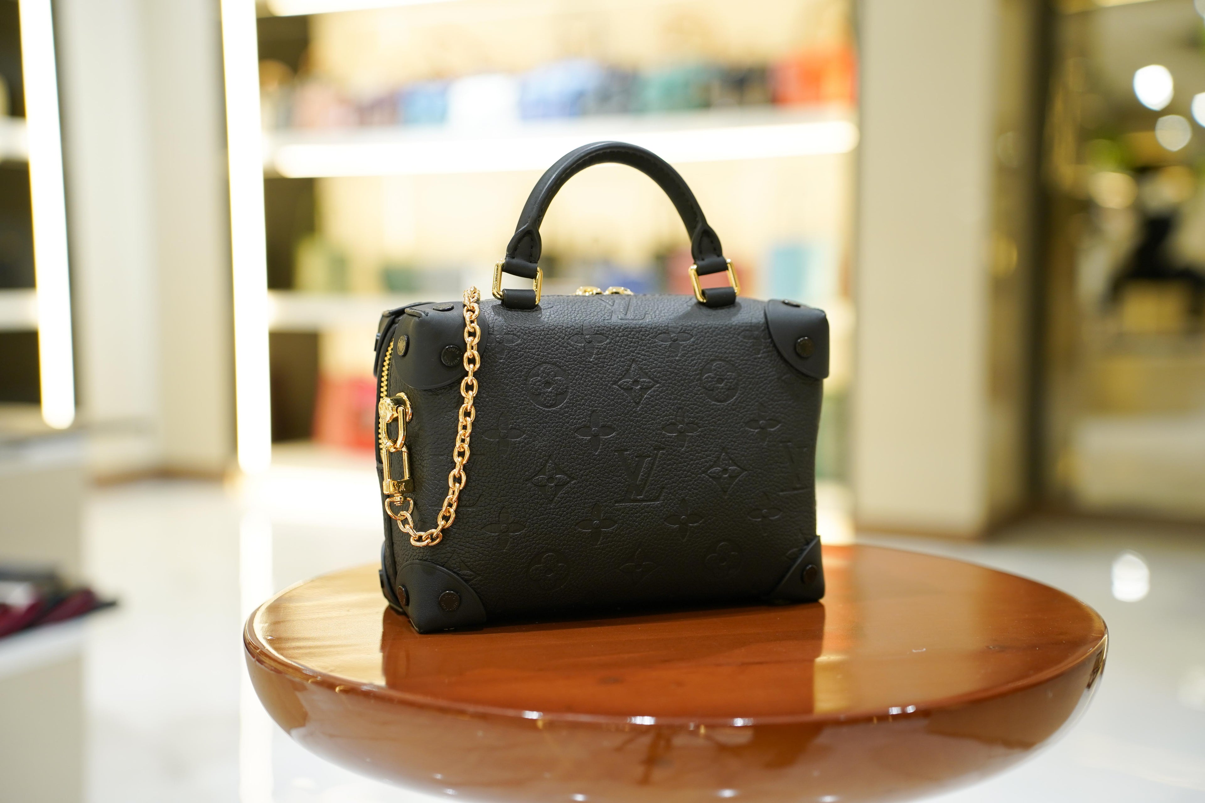 Louis Vuitton | Petite Malle – Monogram Empreinte – Black – Gold Hardware