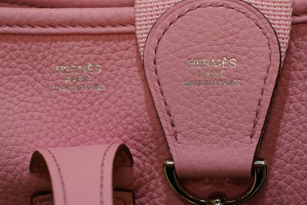 Hermes | Evelyne – Togo – Pink – Silver Hardware