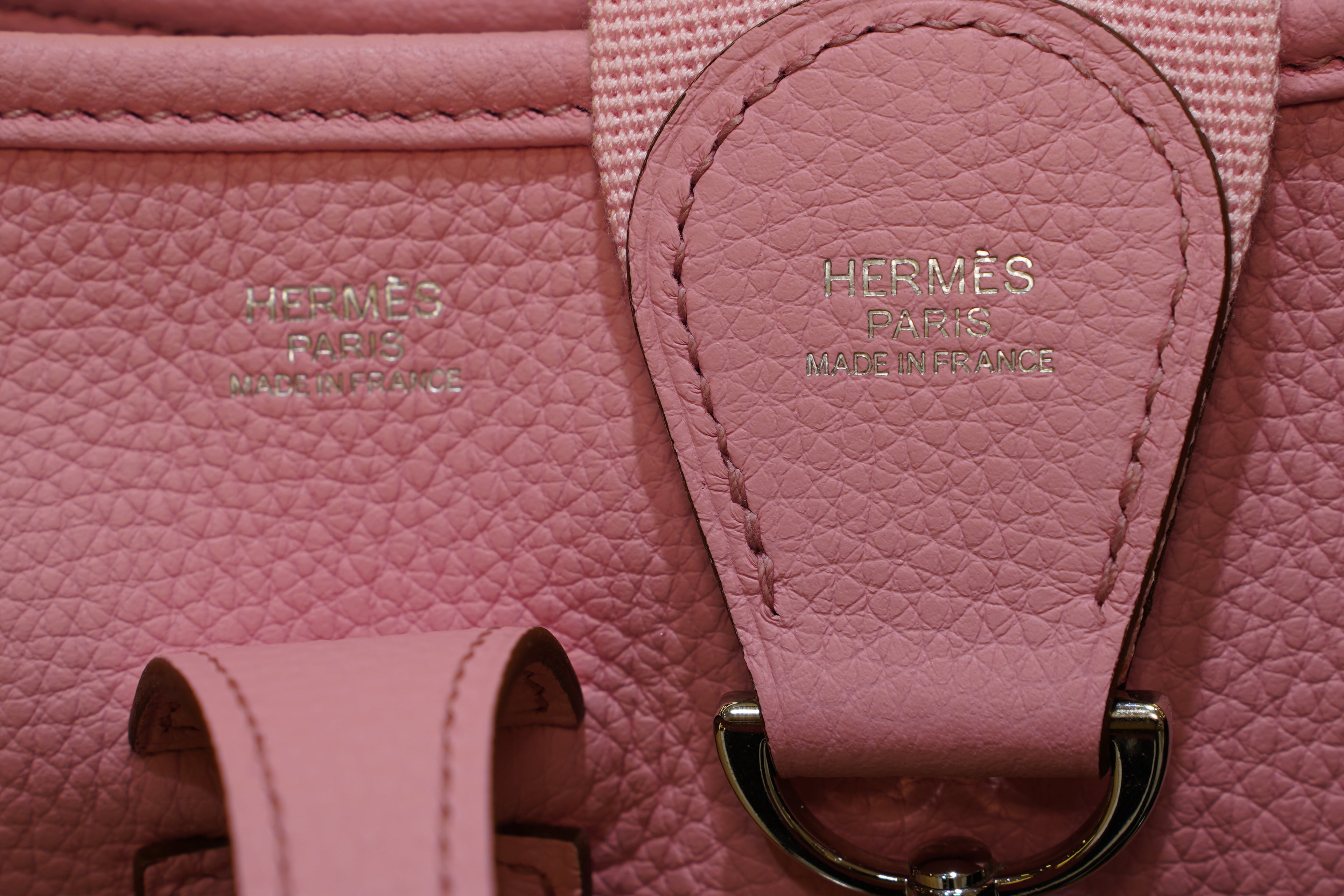 Hermes | Evelyne – Togo – Pink – Silver Hardware
