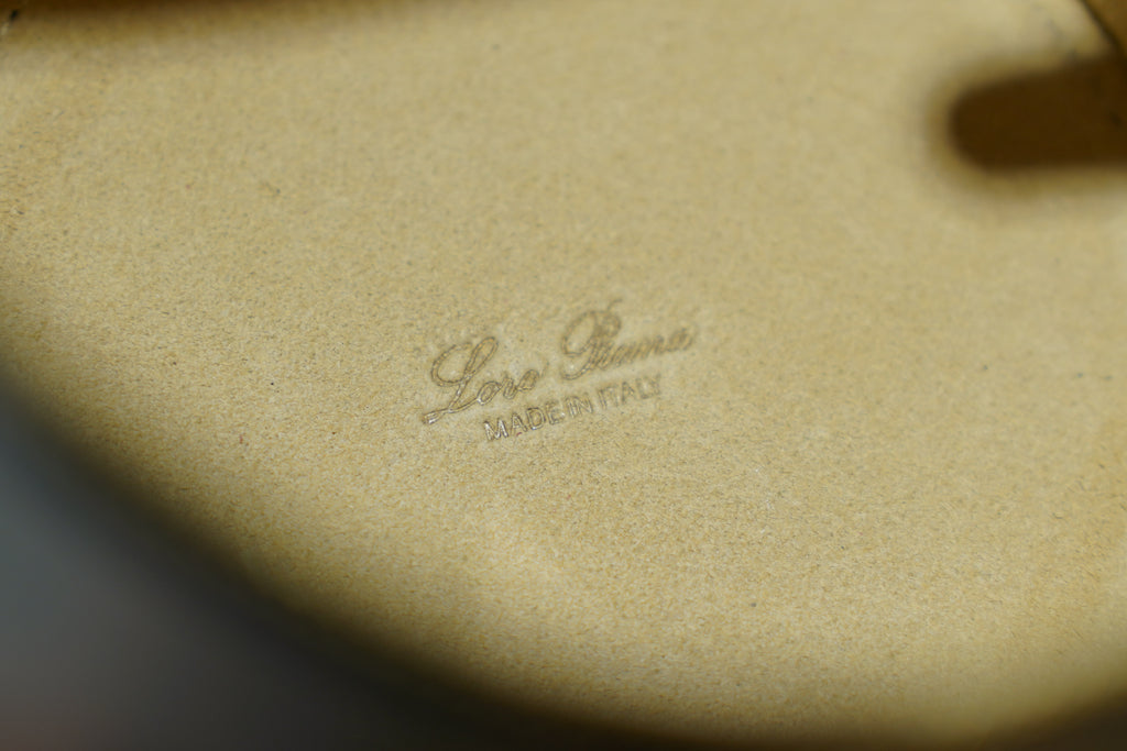 Loro Piana | Extra-Case – Leather – Black – Gold Hardware