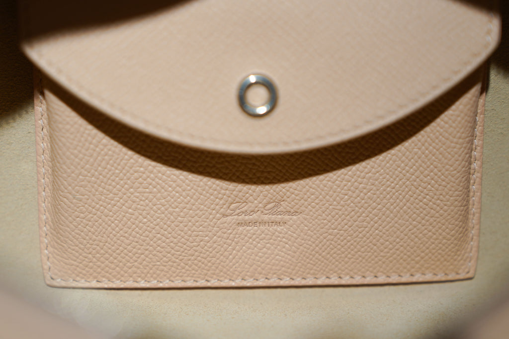Loro Piana | Extra Bag L27 – Leather – Pink – Silver Hardware