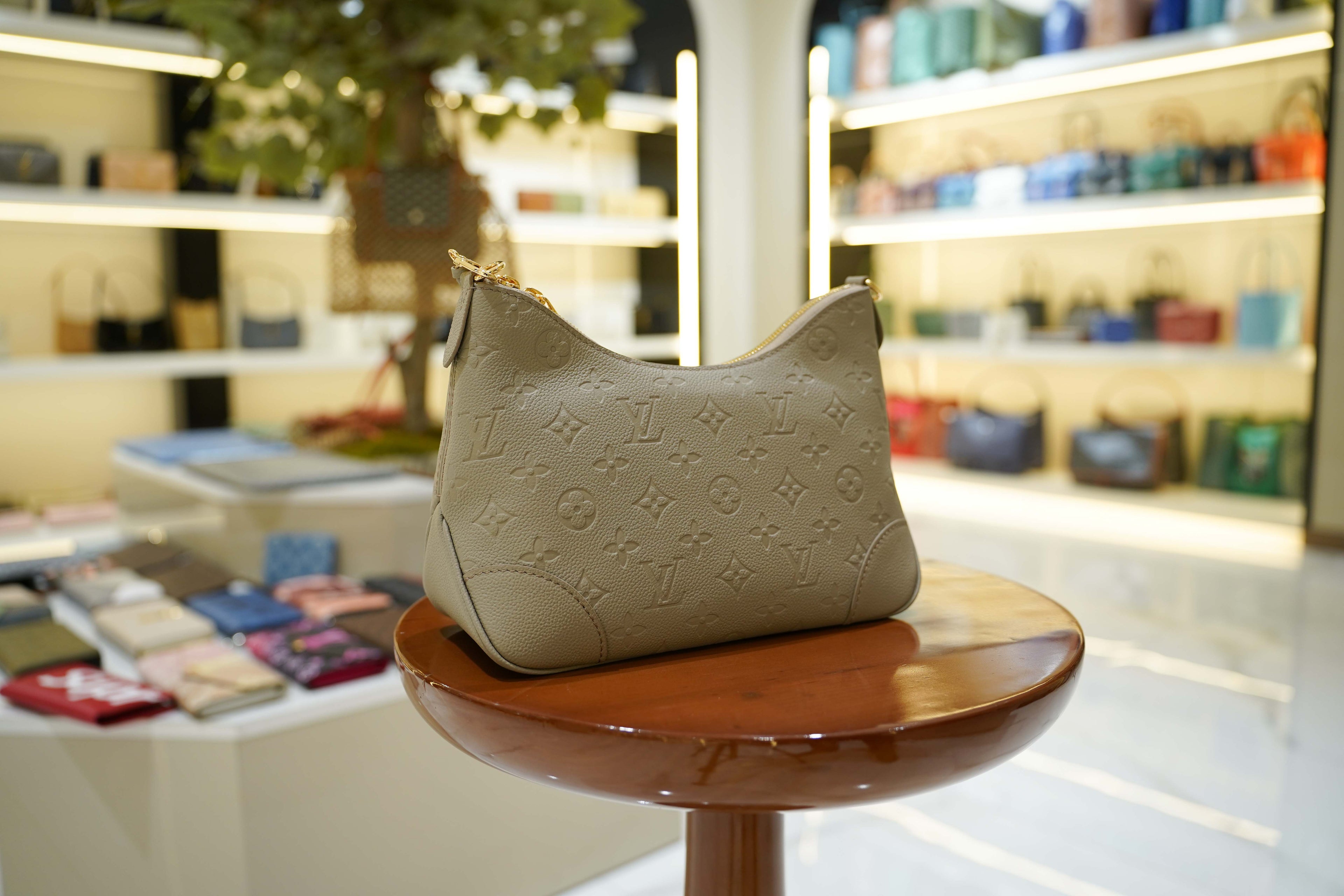 Louis Vuitton | Hobo Bag – Leather – Beige – Gold Hardware