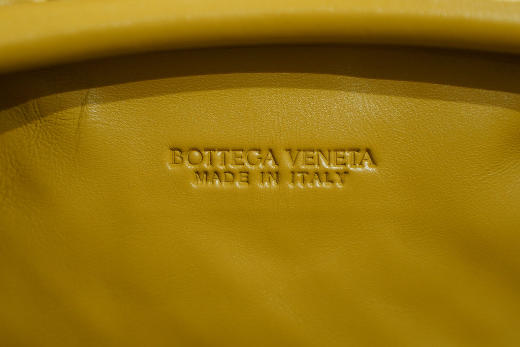 Bottega Veneta | Lauren – Intrecciato – Yellow – Gold Hardware