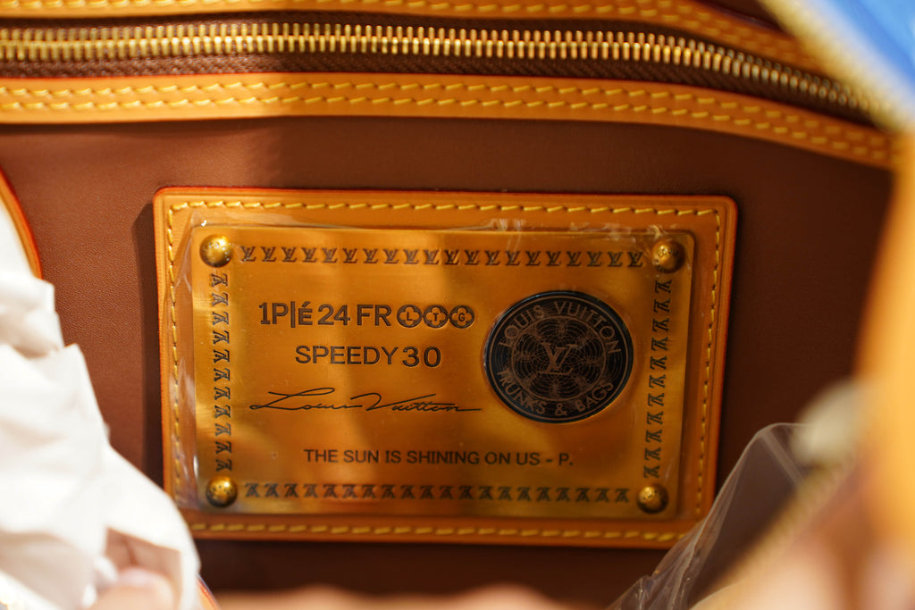 Louis Vuitton | Speedy – Canvas – Blue – Gold Hardware