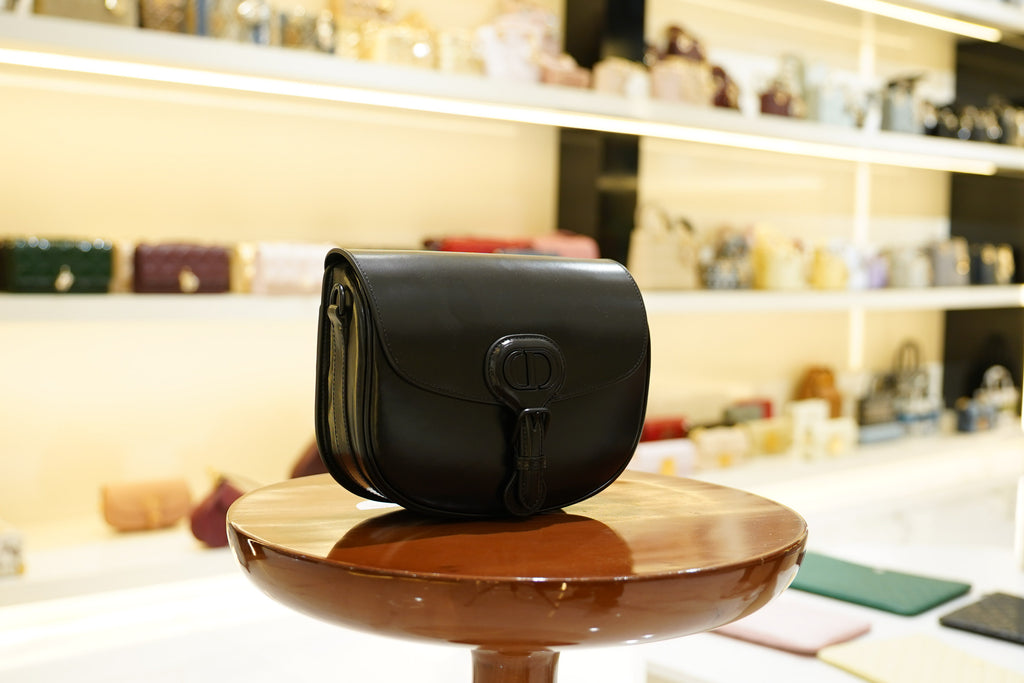 Dior | Bobby – Leather – Black – Gold Hardware