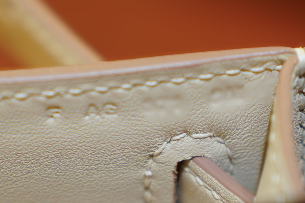 Hermes | Kelly Pochette – Epsom – Cream – Gold Hardware
