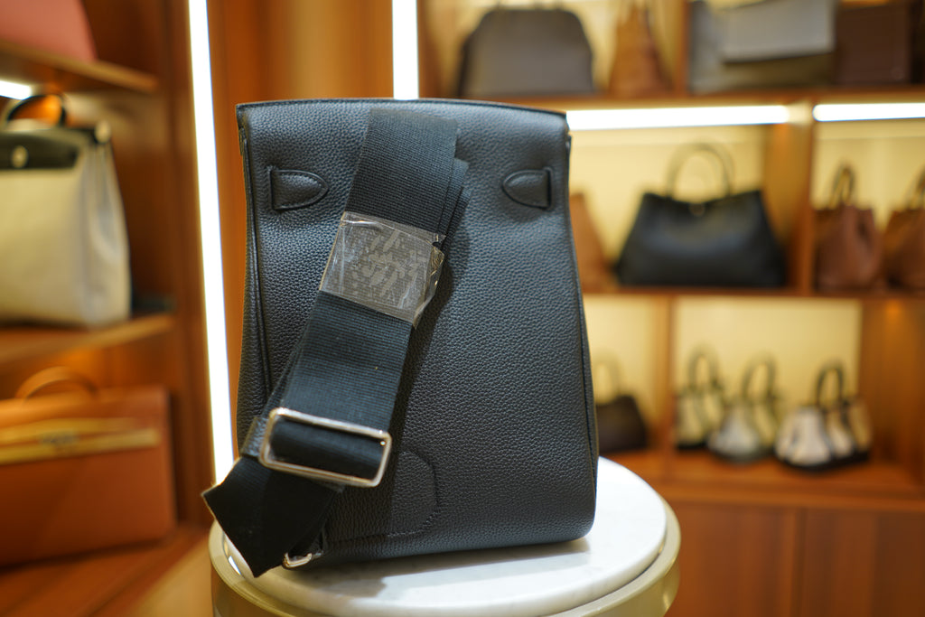 Hermes | Hac a Doc – Togo – Black – Silver Hardware