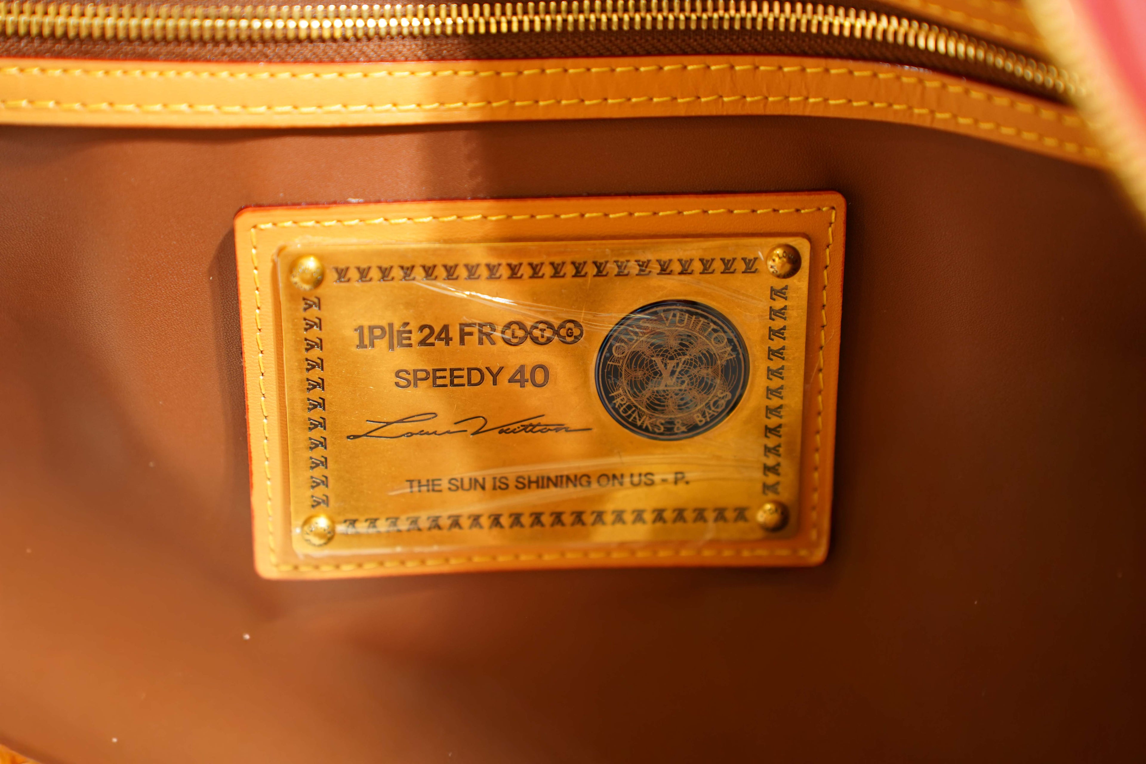 Louis Vuitton | Speedy – Canvas – Red – Gold Hardware