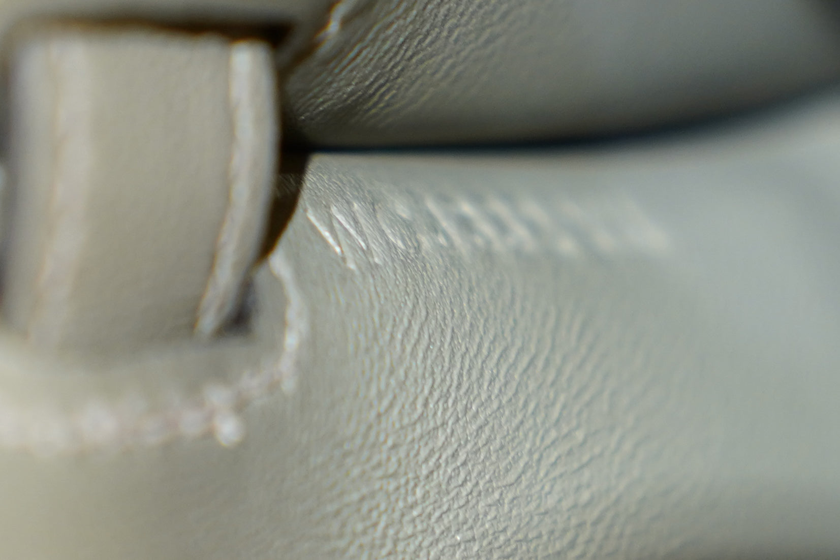 Hermes | Jypsiere – Leather – Grey – Silver Hardware