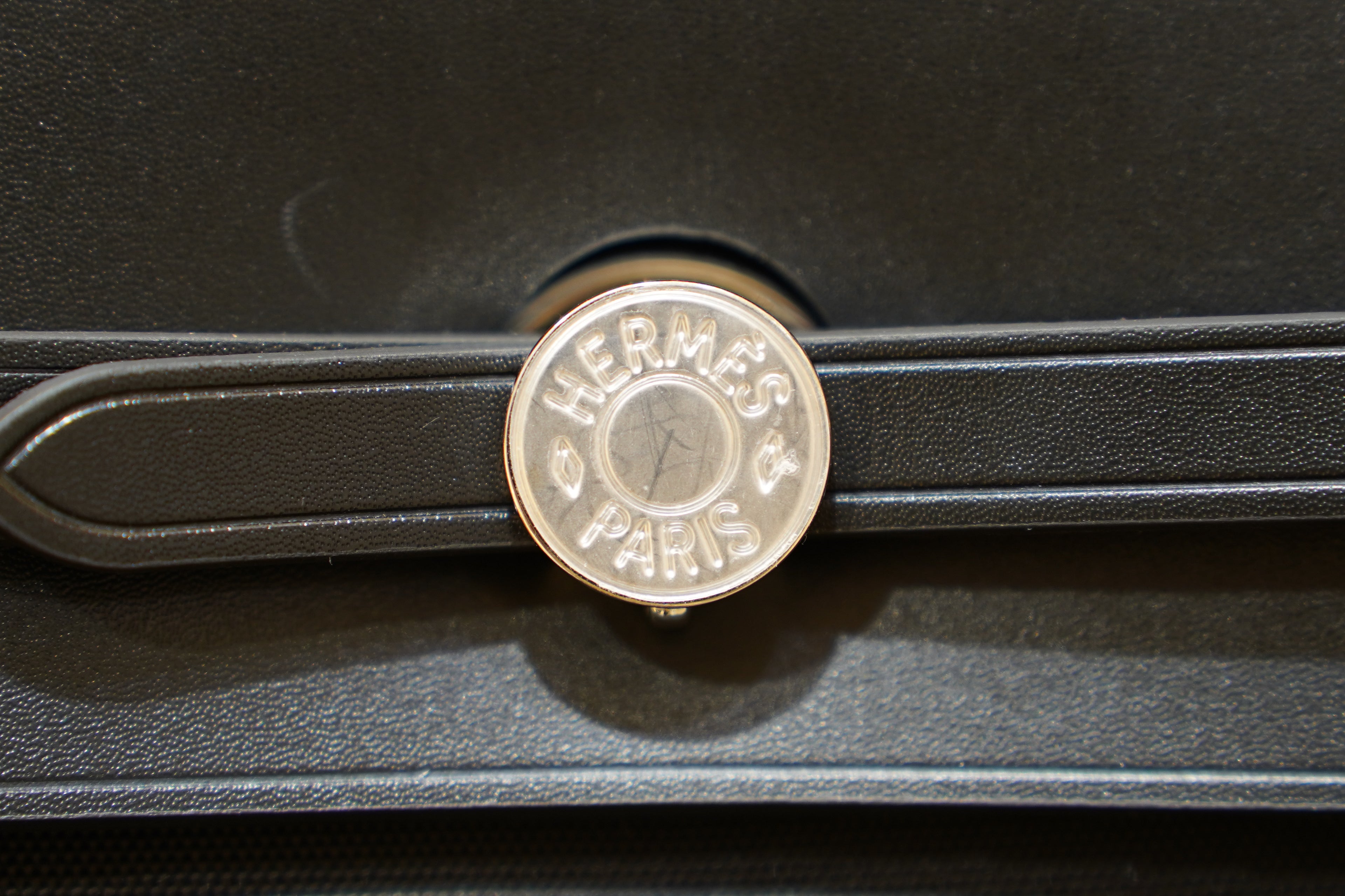 Hermes | Herbag Large – Canvas – Black – Silver Hardware