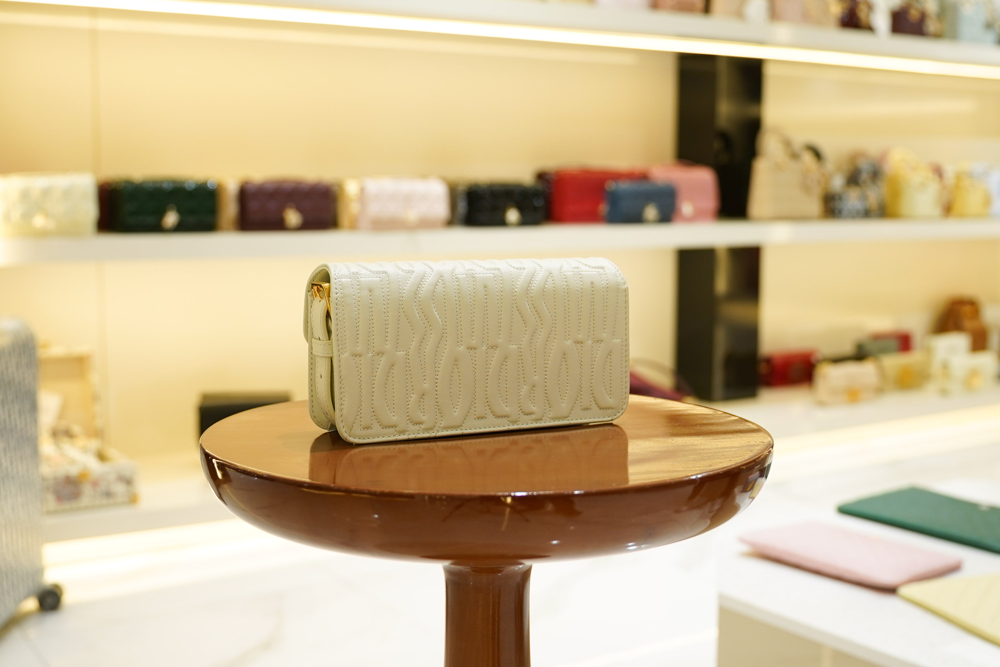 Dior | Miss Dior – Lambskin – Beige – Gold Hardware