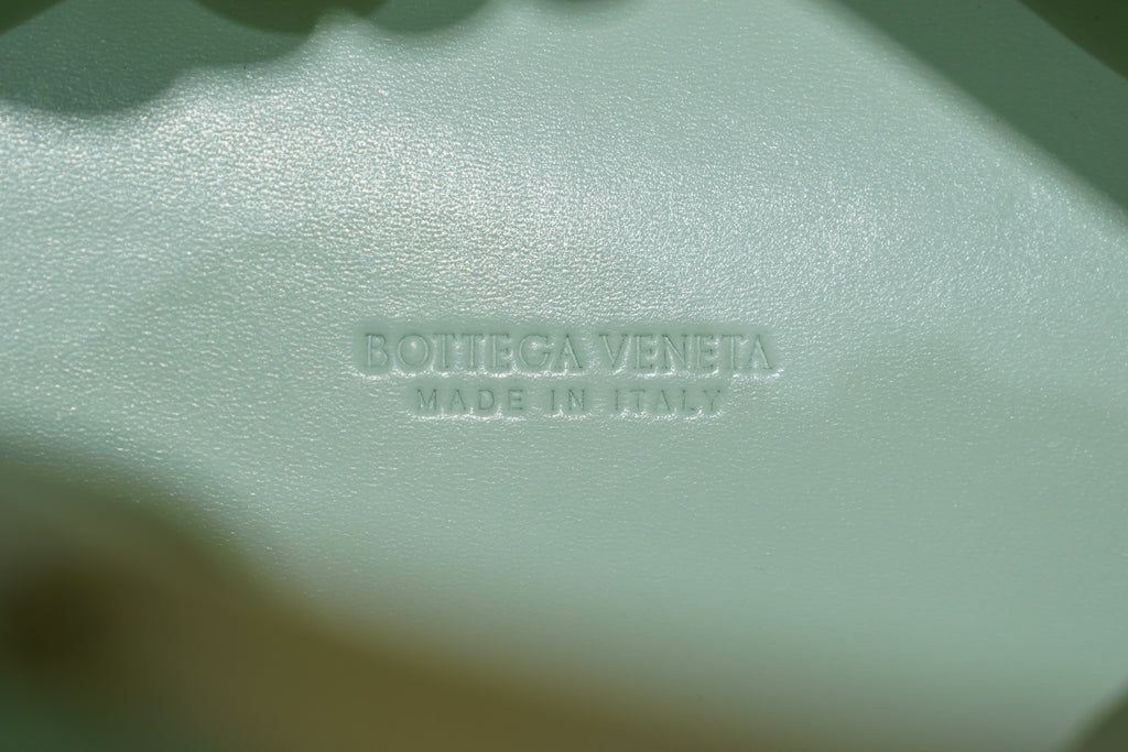Bottega Veneta | Andiamo – Intrecciato – Mint – Gold Hardware