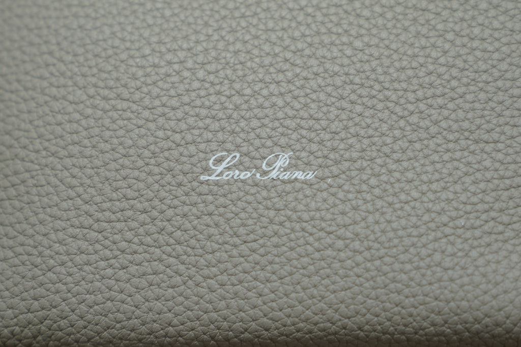 Loro Piana | Bale Bag (Small) – Leather – Beige – Silver Hardware