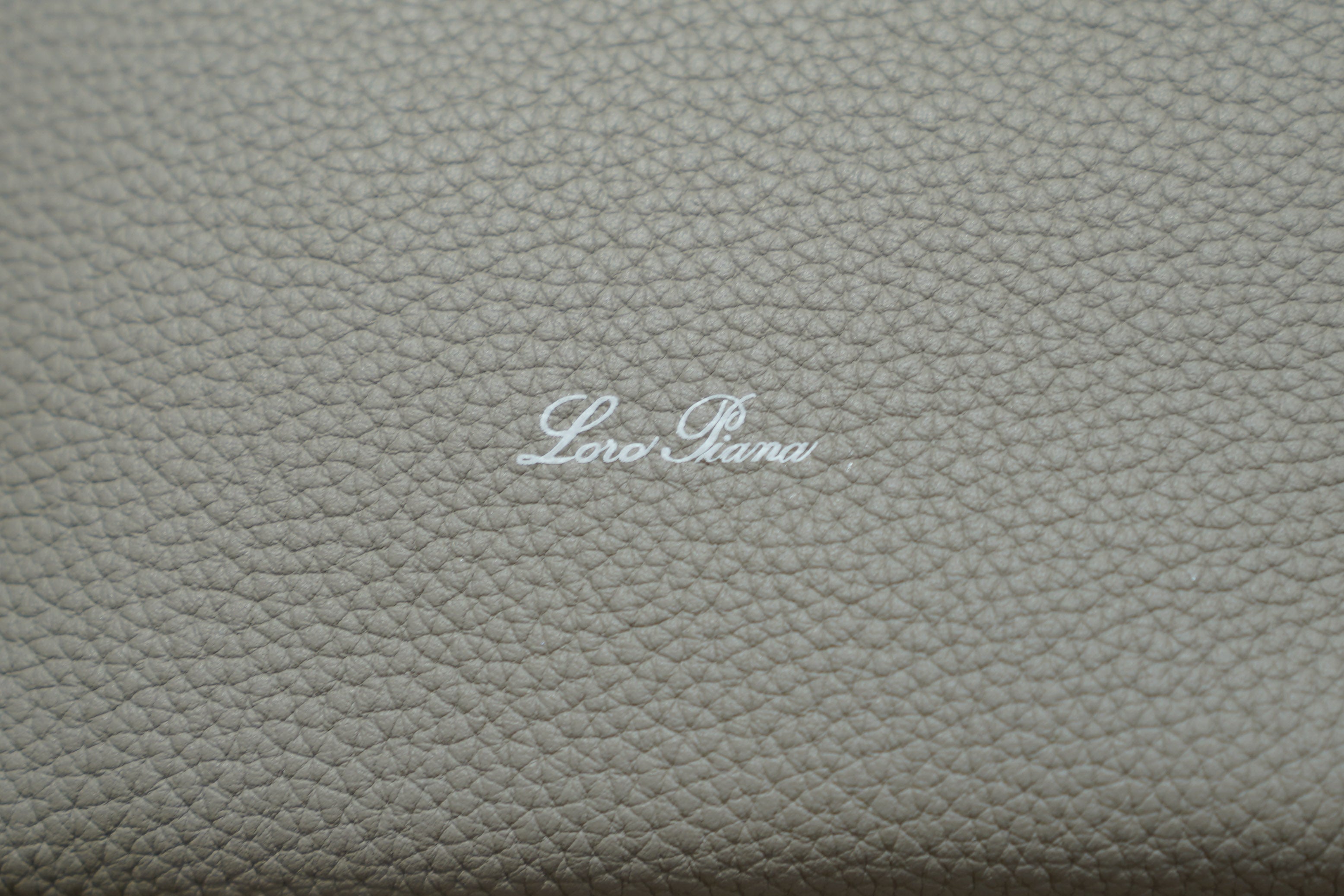 Loro Piana | Bale Bag (Small) – Leather – Beige – Silver Hardware
