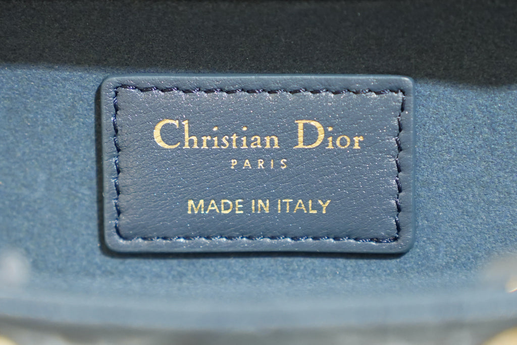 Dior | D-Joy Bag – Lambskin – Black – Gold Hardware