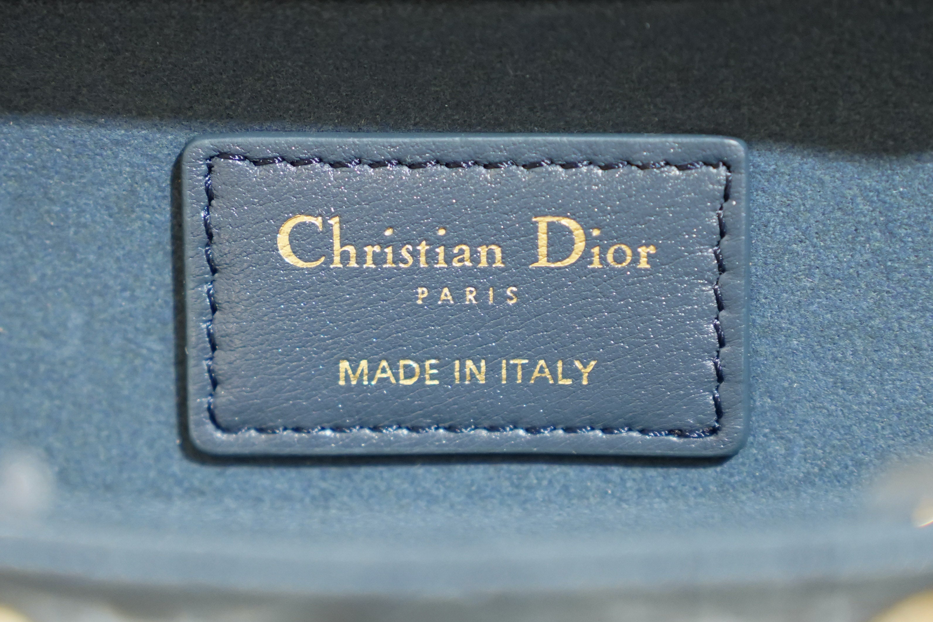 Dior | D-Joy Bag – Lambskin – Black – Gold Hardware