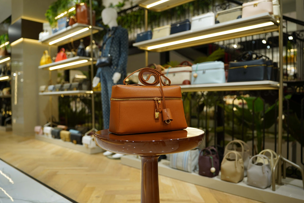 Loro Piana | Extra Bag L27 – Leather – Brown – Gold Hardware