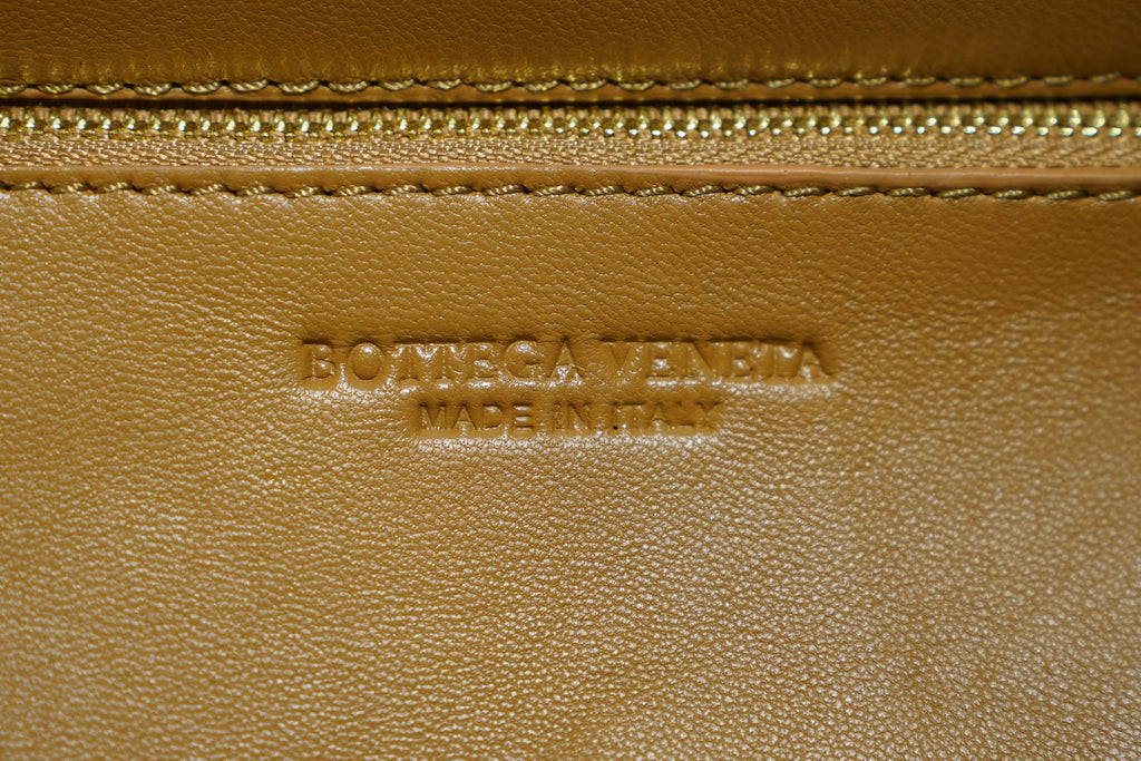 Bottega Veneta | Cassette – Leather – Caramel – Gold Hardware