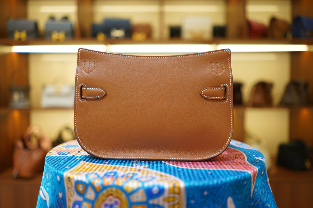 Hermes | Jypsiere – Togo – Brown – Palladium Hardware