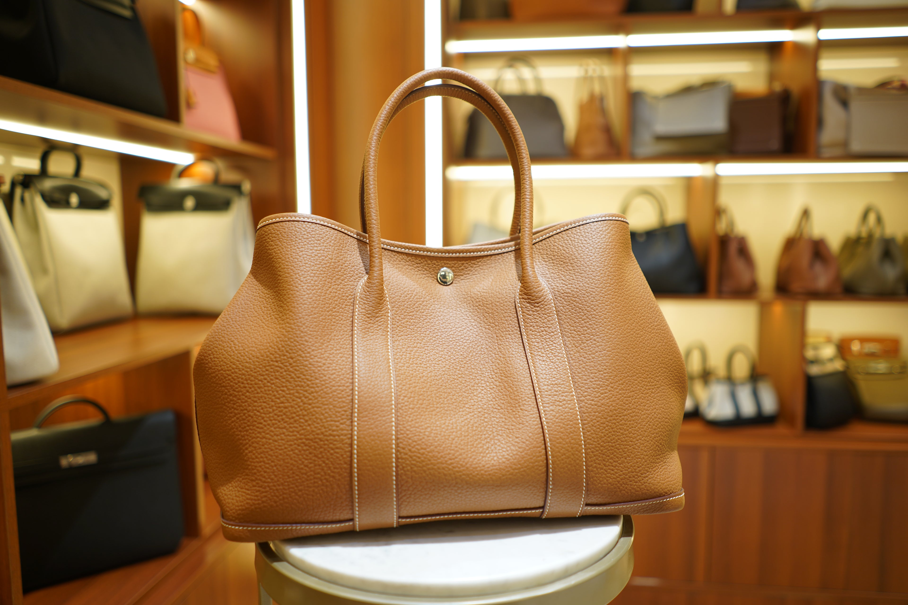 Hermes | Garden Party 36 – Togo – Brown – Gold Hardware