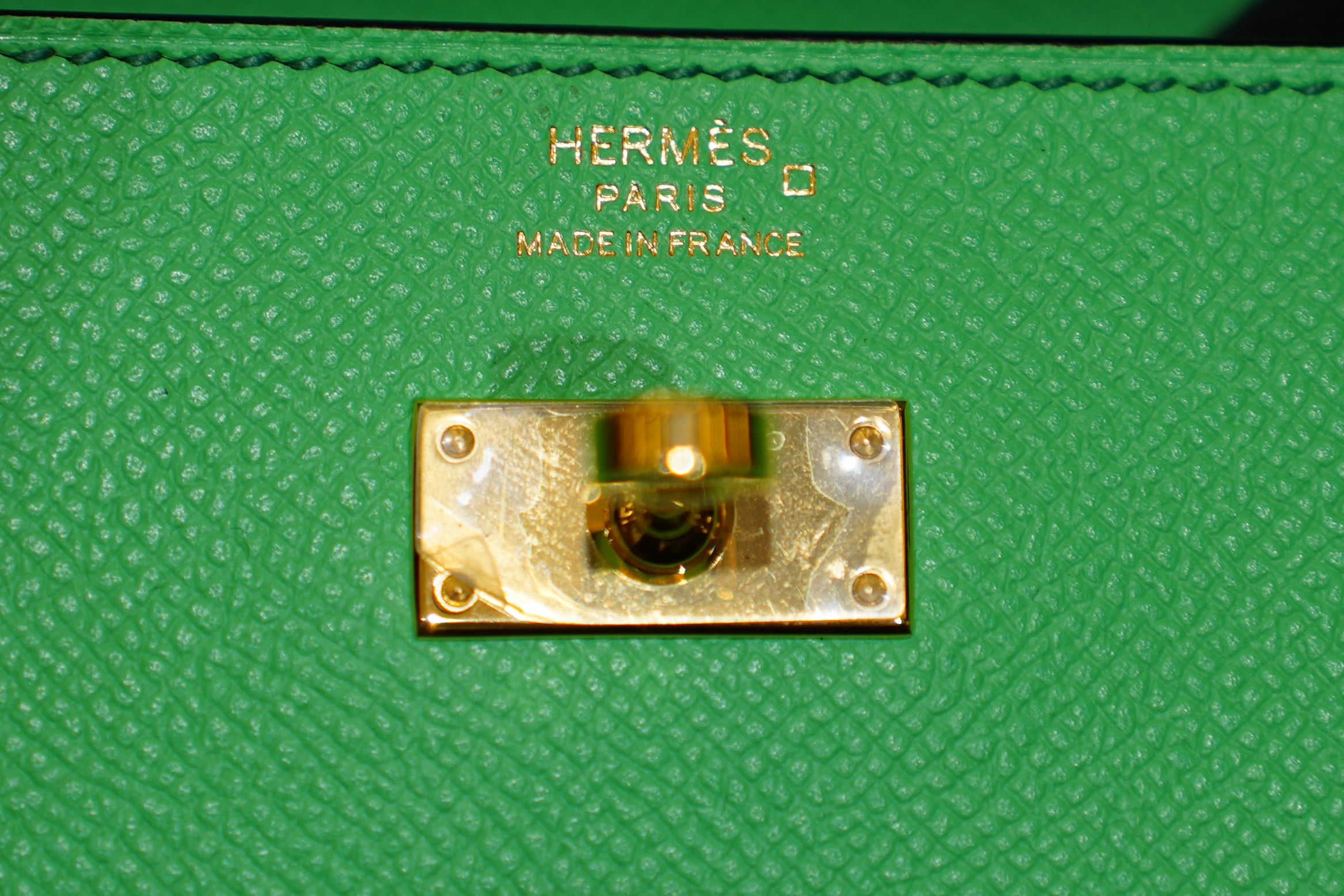 Hermes | Kelly To Go Wallet – Epsom – Green – Gold Hardware