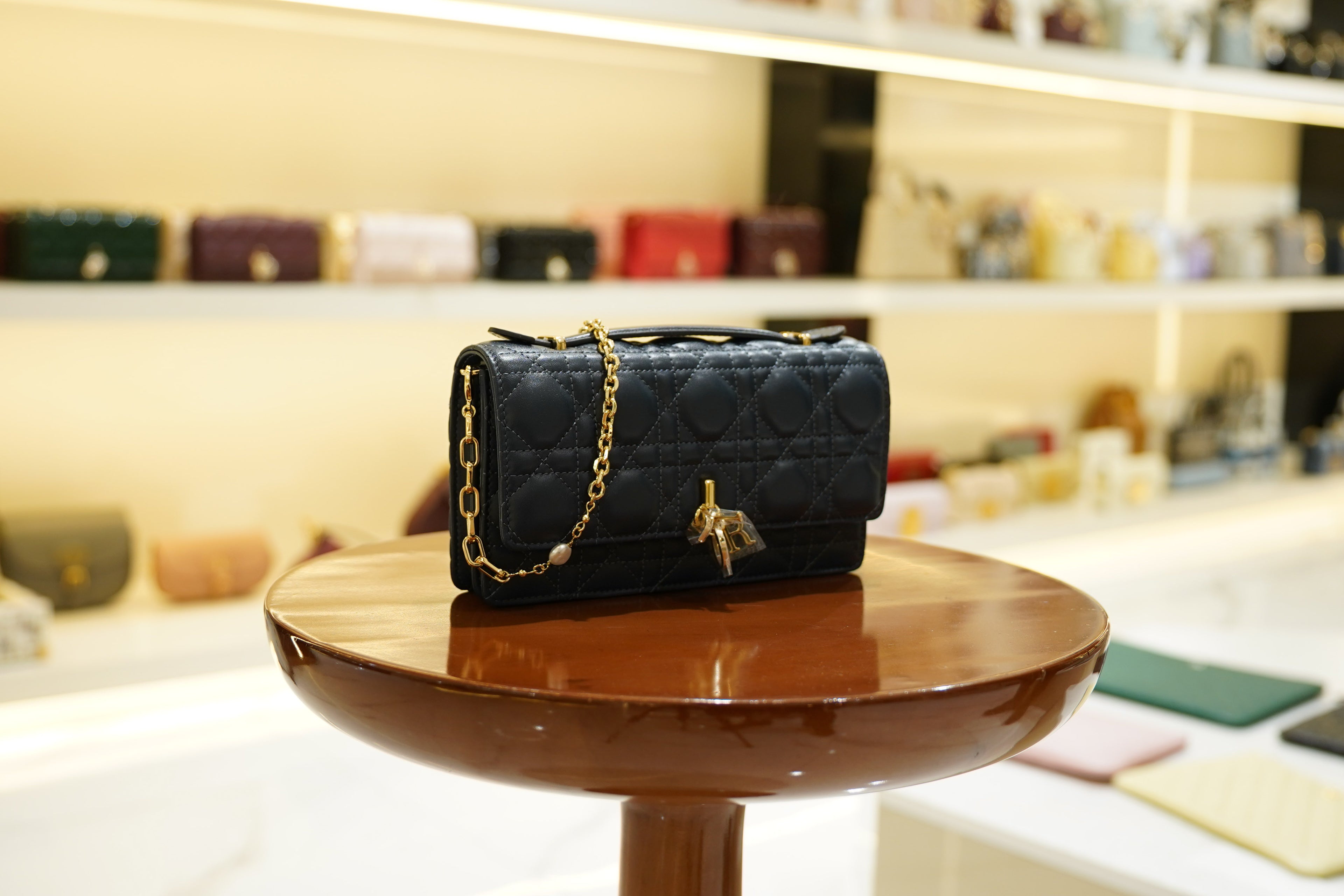 Dior | My Dior Mini Bag – Lambskin – Black – Gold Hardware