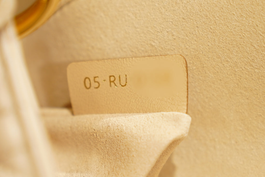 Dior | Lady Dior (Small) – Lambskin – Beige – Gold Hardware