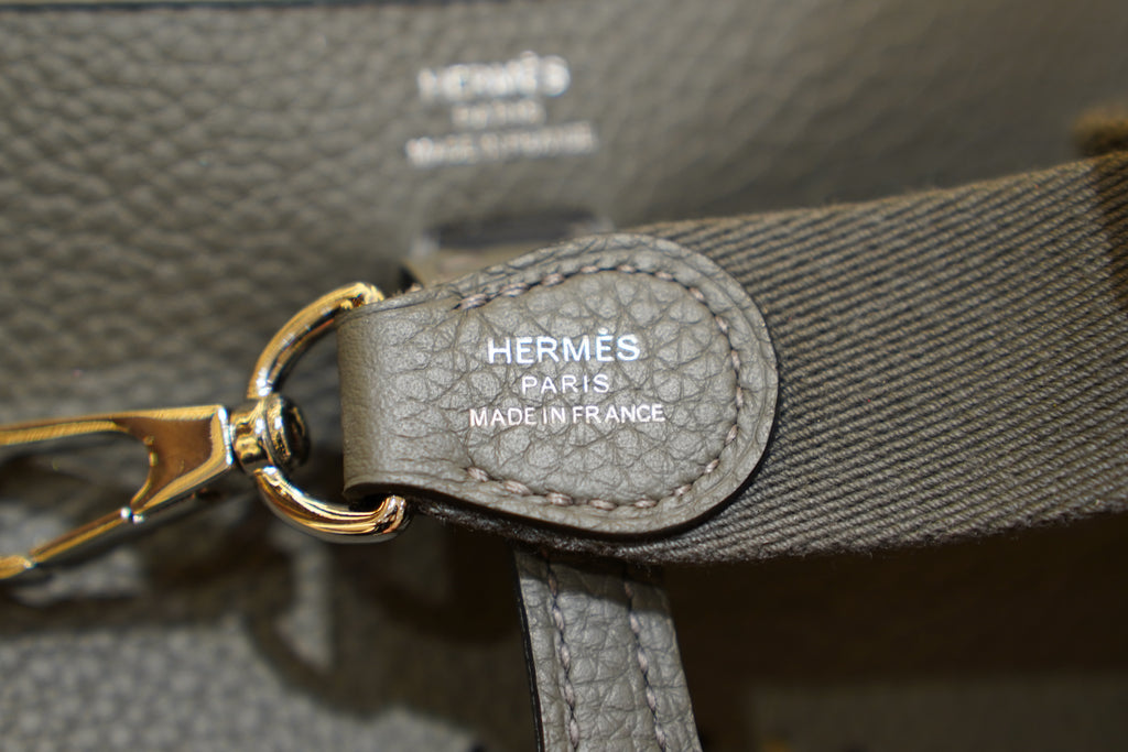 Hermes | Evelyne Small – Epsom – Grey – Palladium Hardware