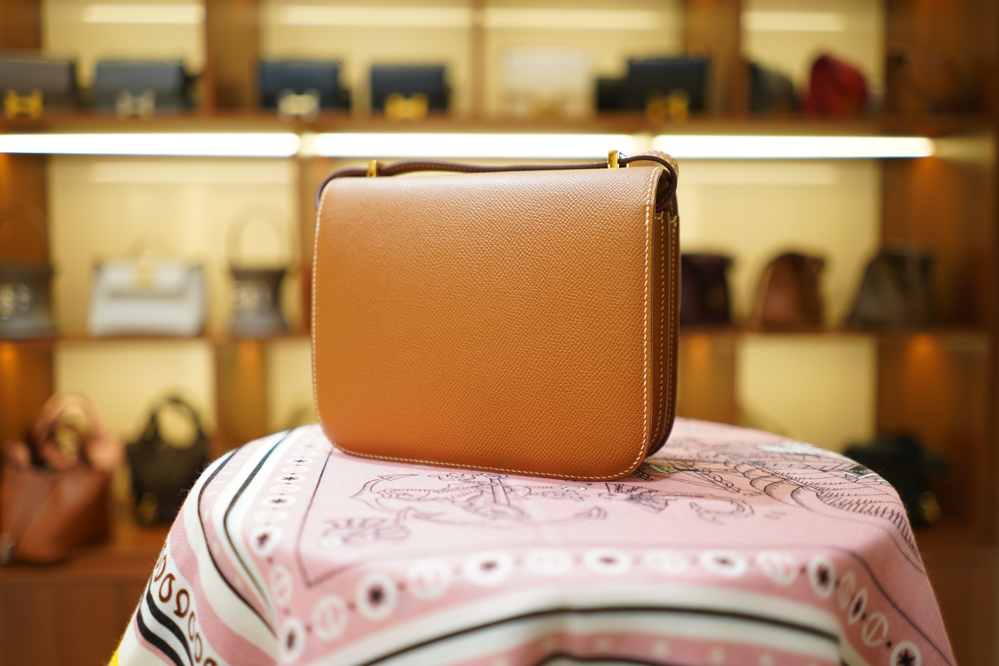 Hermes | Constance – Epsom – Brown – Gold Hardware