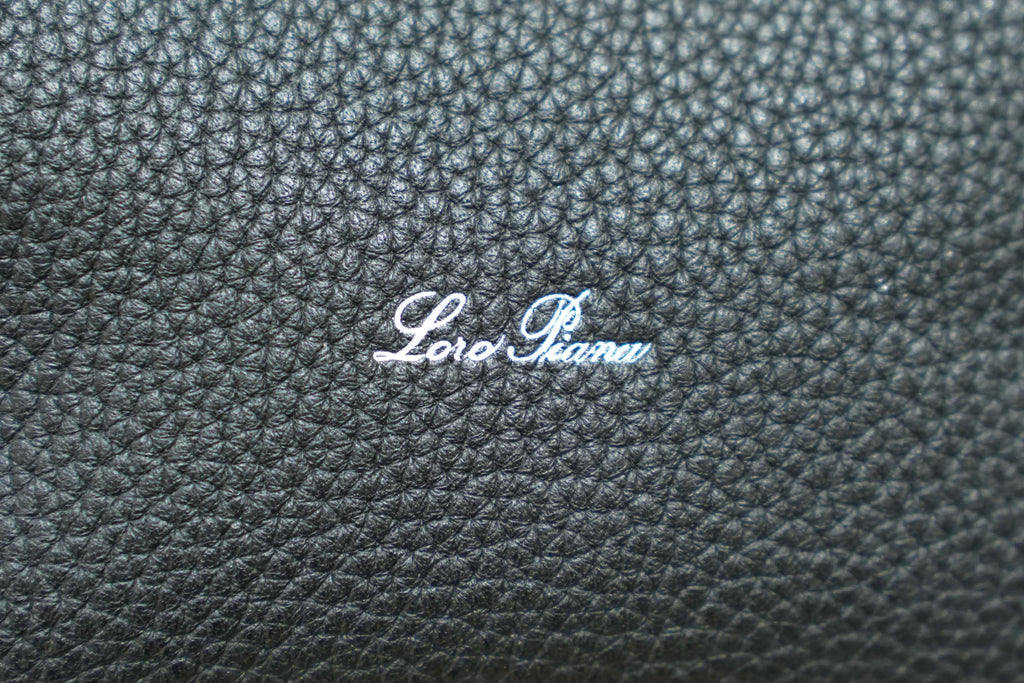Loro Piana | Bale Bag (Small) – Leather – Black – Silver Hardware