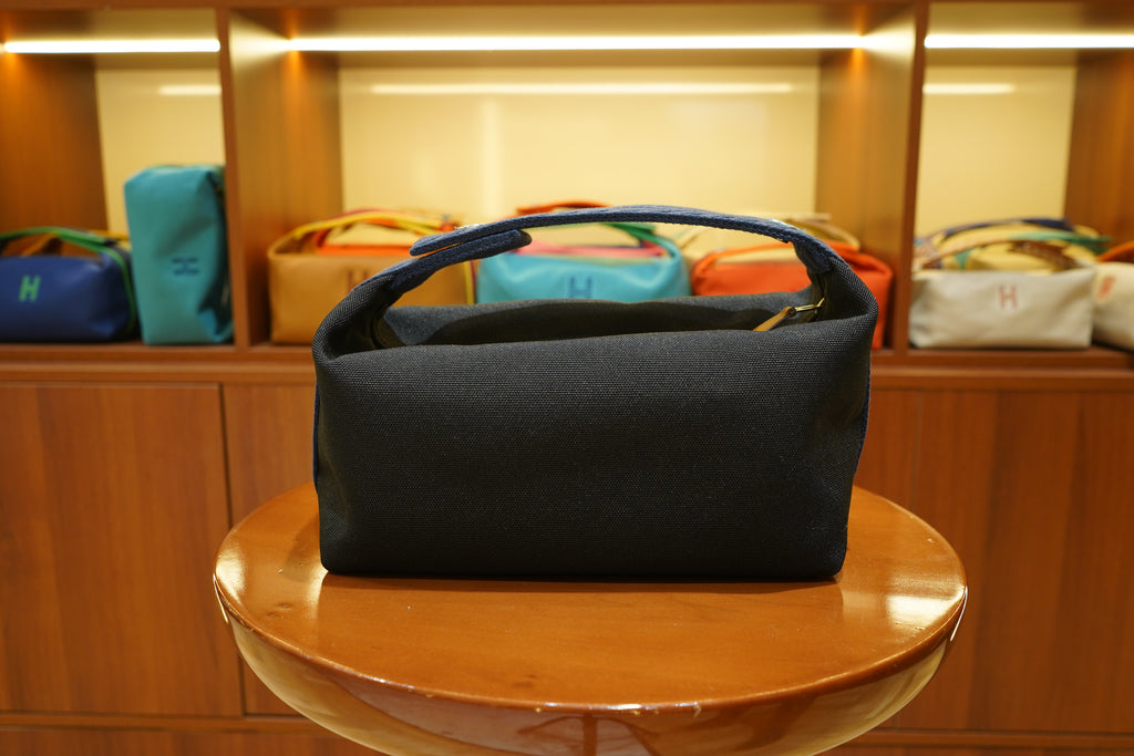 Hermes | Bride a Brac Large – Canvas – Black – Silver Hardware