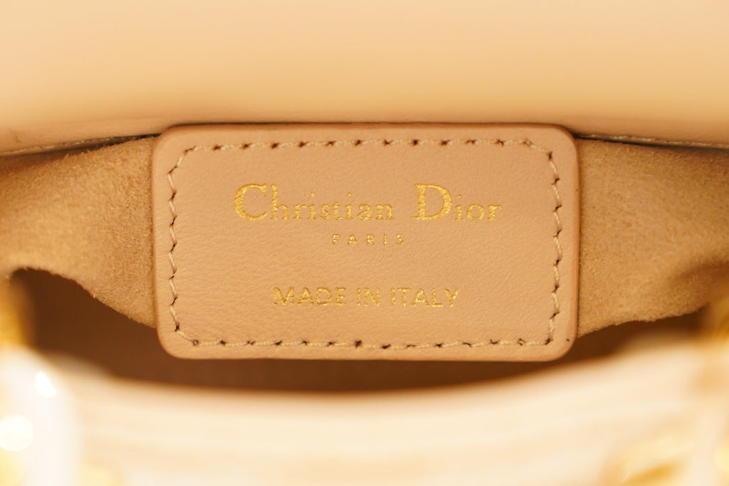 Dior | Lady Dior (Mini) – Lambskin – Rose Poudre – Gold Hardware