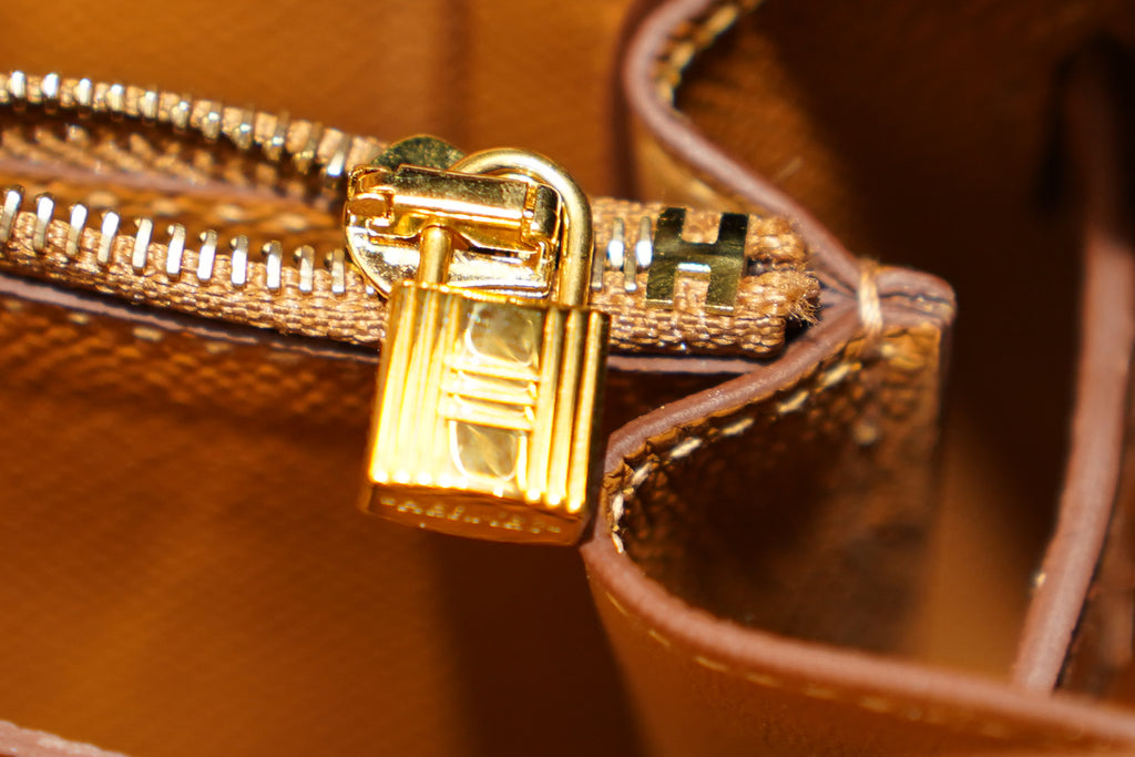 Hermes | Kelly – 28 – Epsom – Tan – Gold Hardware
