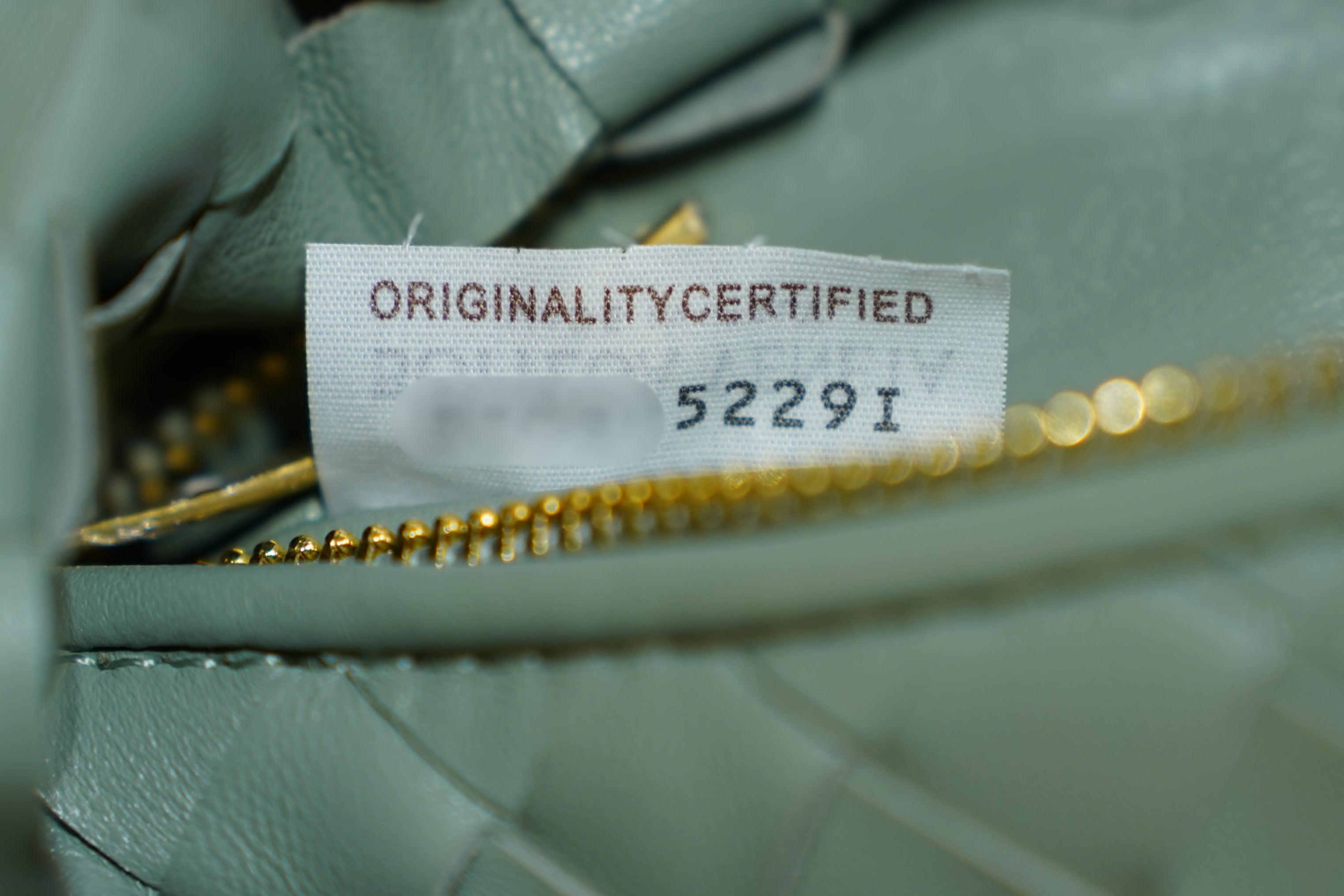 Bottega Veneta | Jodie – Leather – Green – Gold Hardware